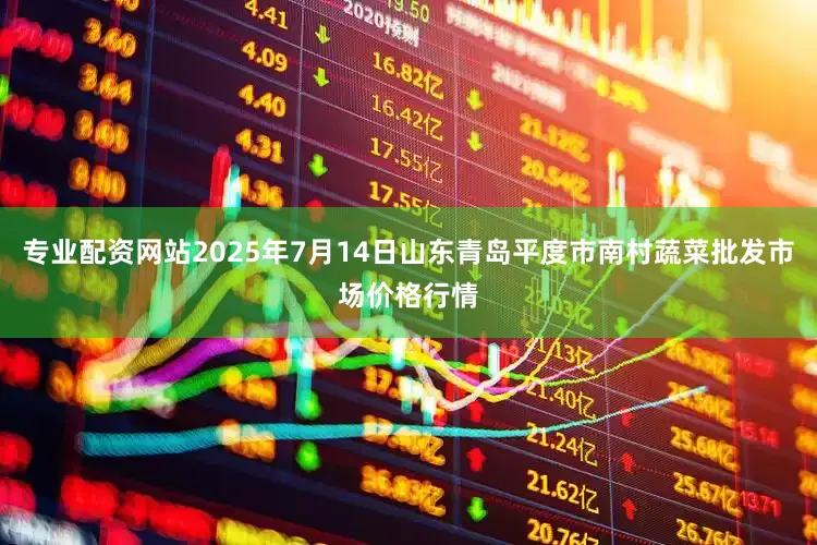 专业配资网站2025年7月14日山东青岛平度市南村蔬菜批发市场价格行情