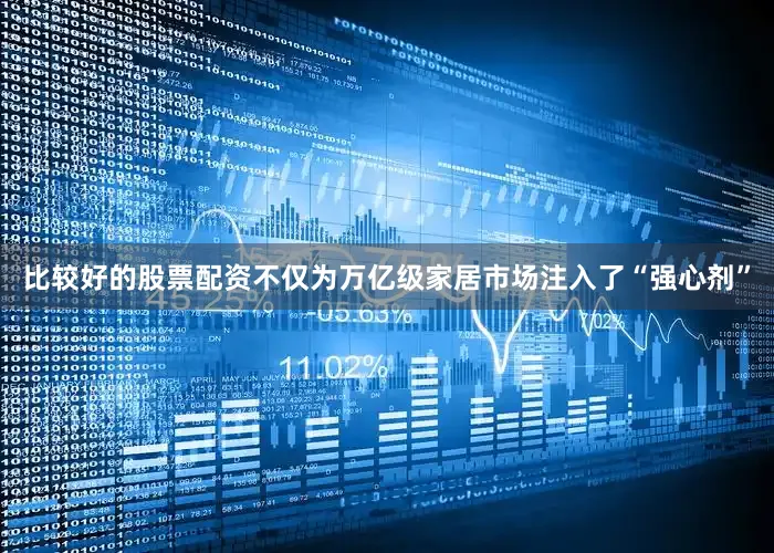 比较好的股票配资不仅为万亿级家居市场注入了“强心剂”